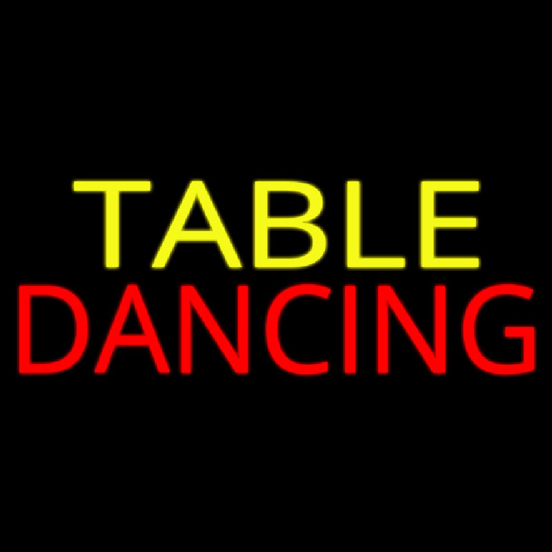 Table Dancing Leuchtreklame