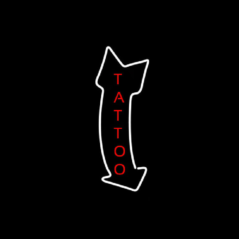 Tattoo Arrow Leuchtreklame