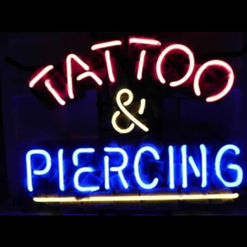 Tattoo and Piercing Parlor  Leuchtreklame