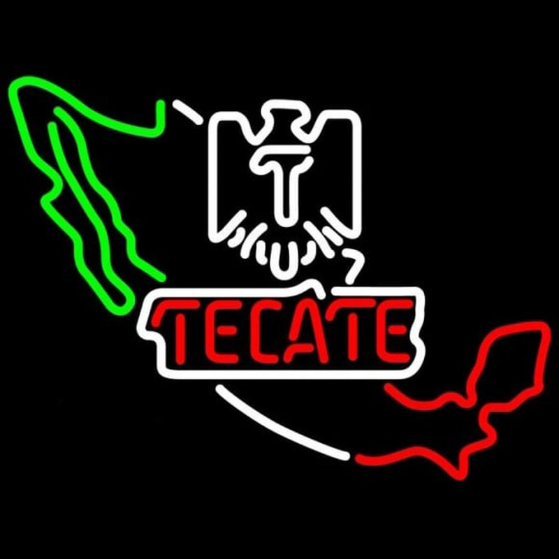 Tecate California Beer Sign Leuchtreklame