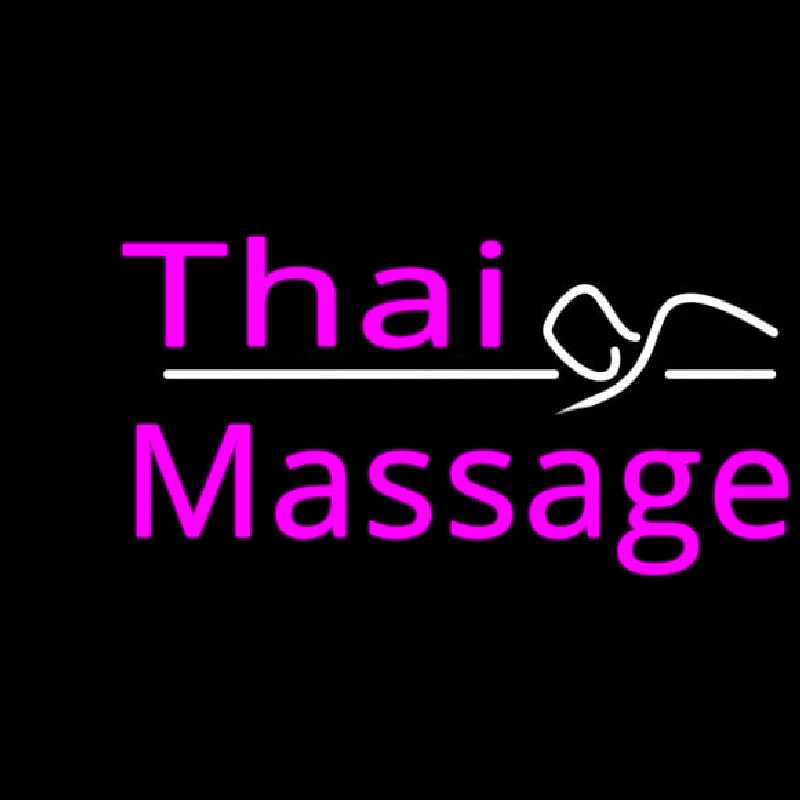 Thai Massage Leuchtreklame