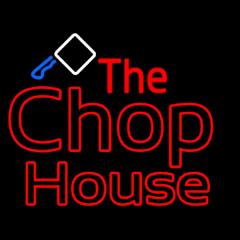 The Chophouse Double Stroke Leuchtreklame