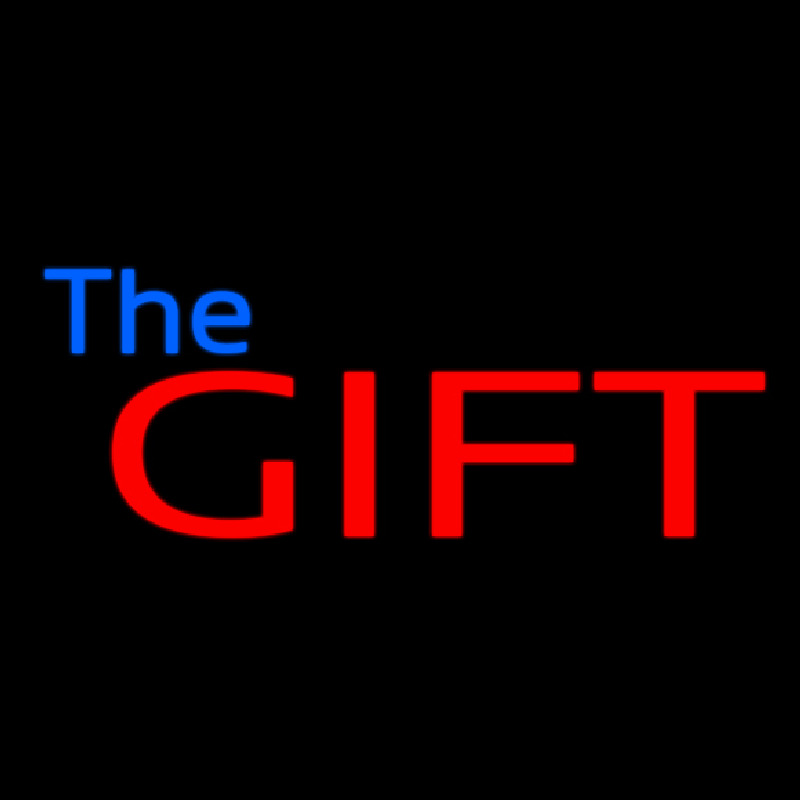 The Gift Leuchtreklame