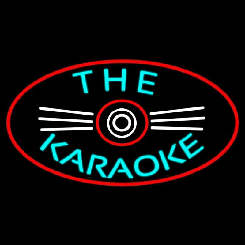 The Karaoke Leuchtreklame