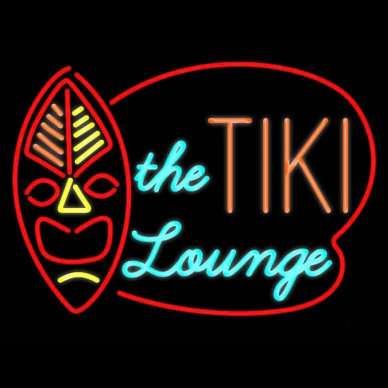 Tiki Store Finds Spring Tiki Central Real Neon Glass Tube Leuchtreklame