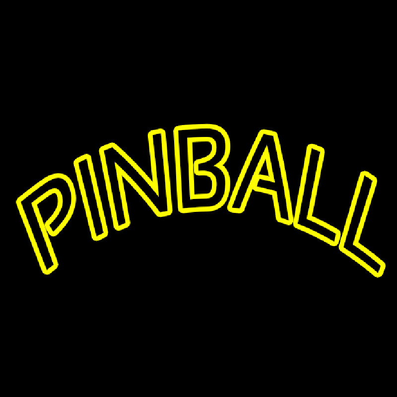 Tourquoise Pinball 1 Leuchtreklame