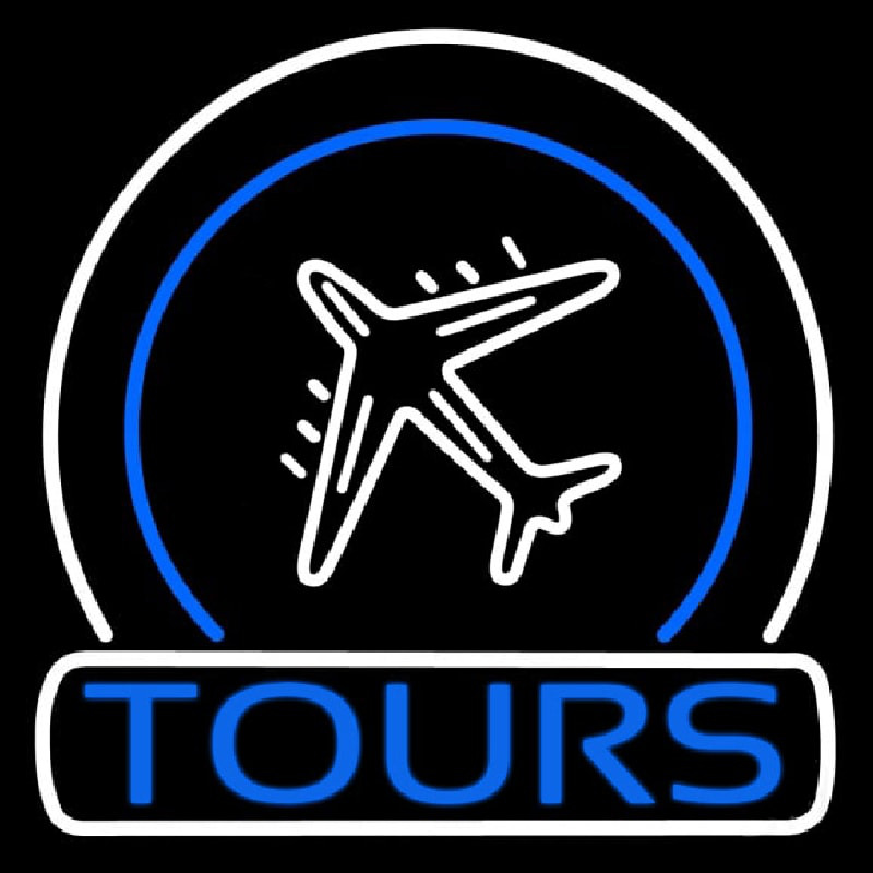 Tours Icon Leuchtreklame