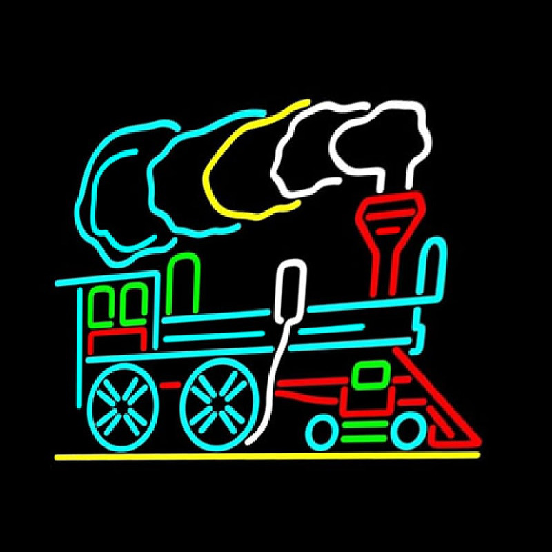 Train Logo Leuchtreklame