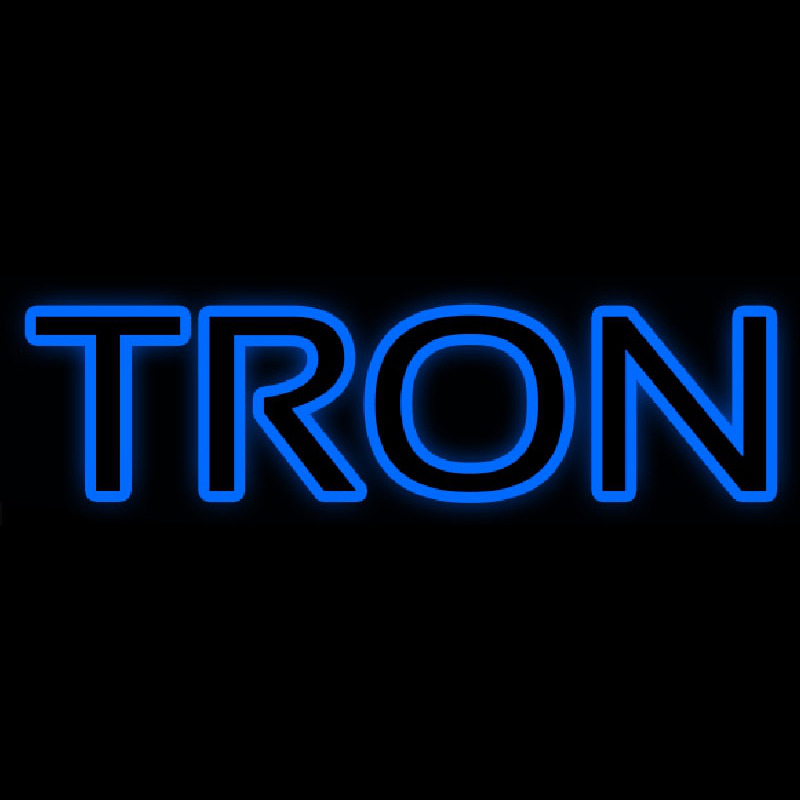 Tron Leuchtreklame