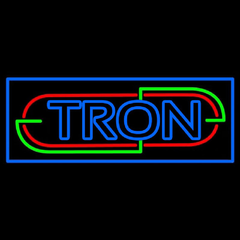 Tron Leuchtreklame