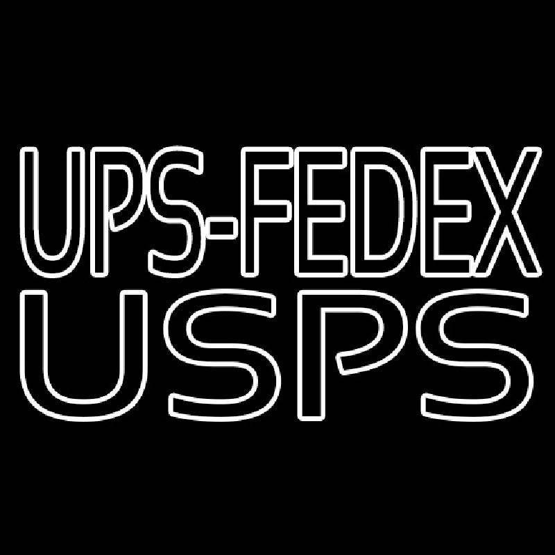 Ups Fede  Usps Leuchtreklame