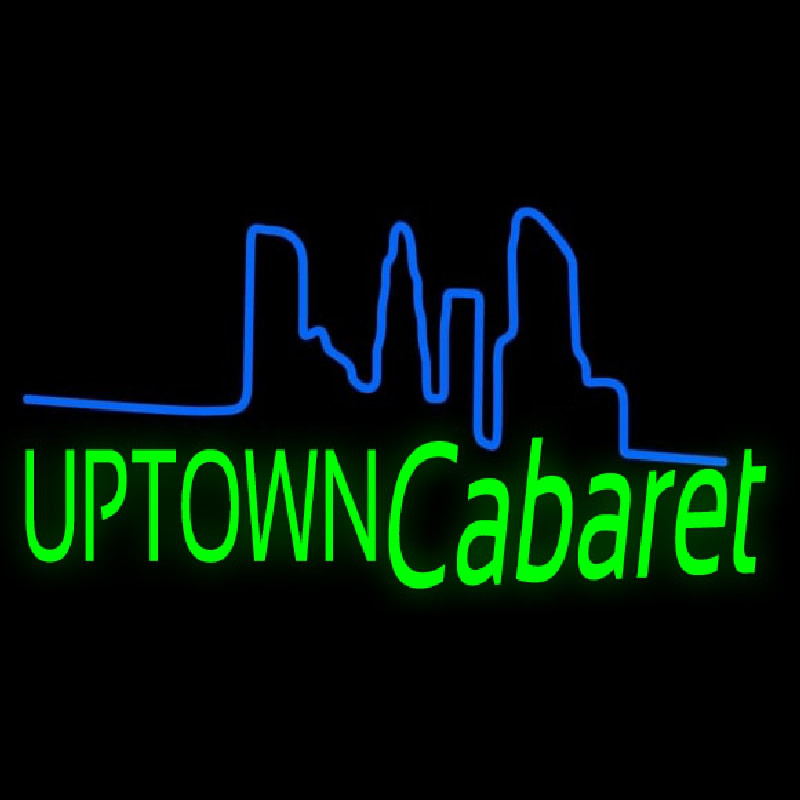 Uptown Cabaret Leuchtreklame