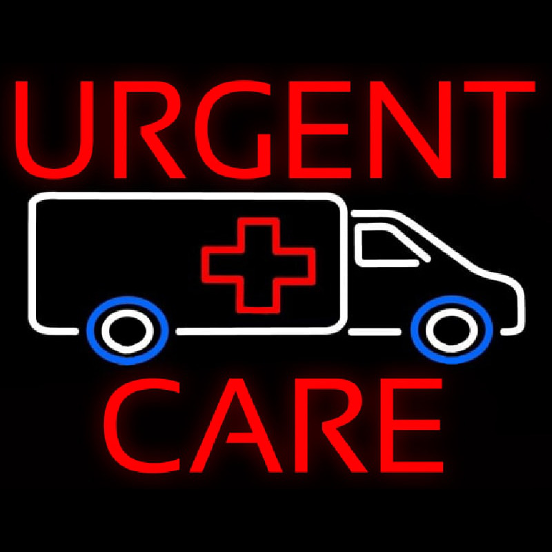 Urgent Care Hospital Van Leuchtreklame