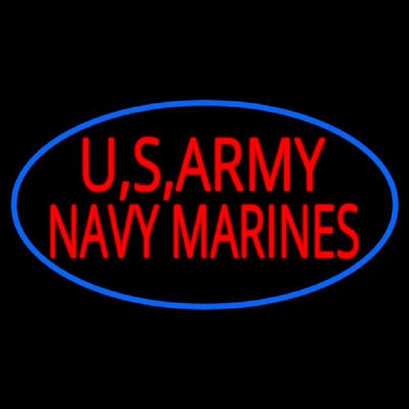 Us Army Navy Marines Leuchtreklame