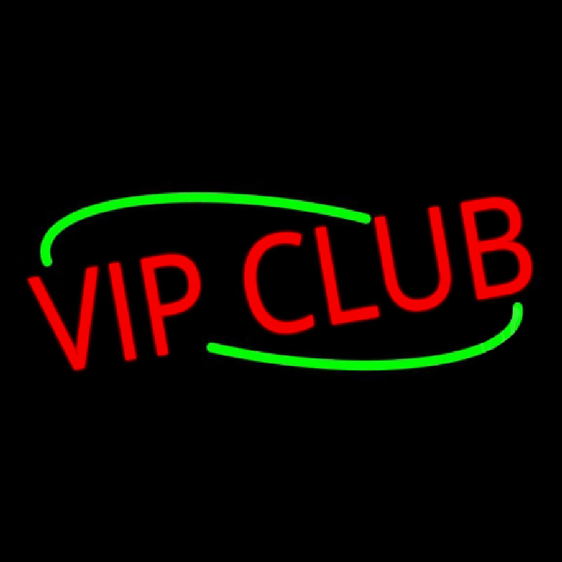 Vip Club Leuchtreklame