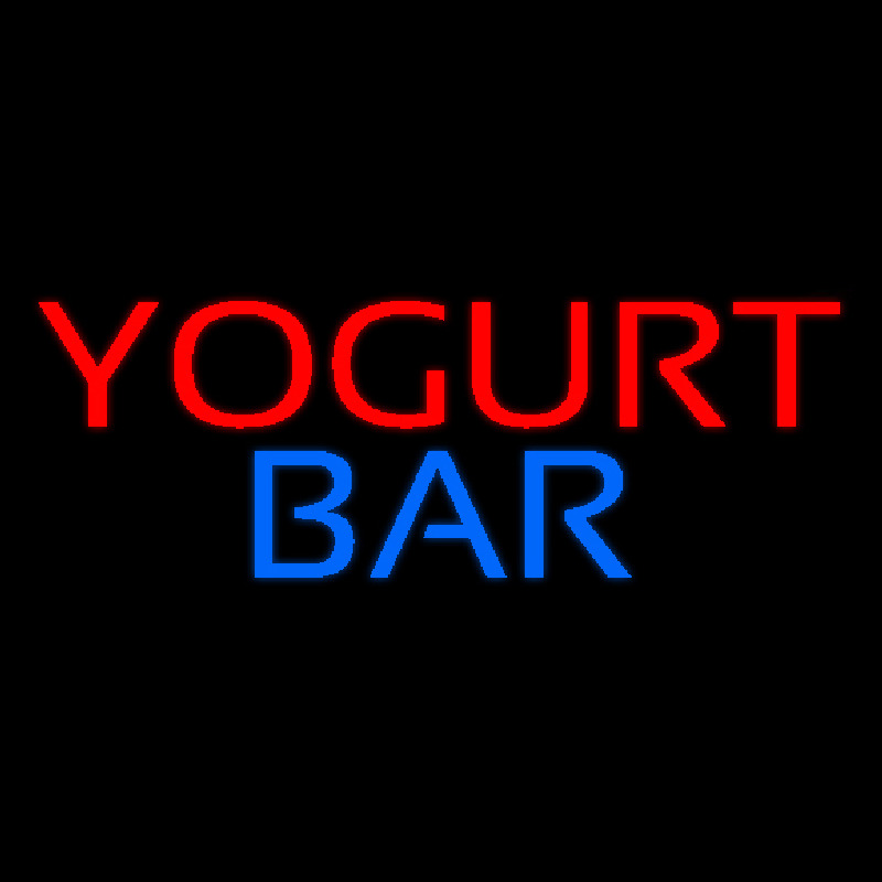 Yogurt Bar Leuchtreklame