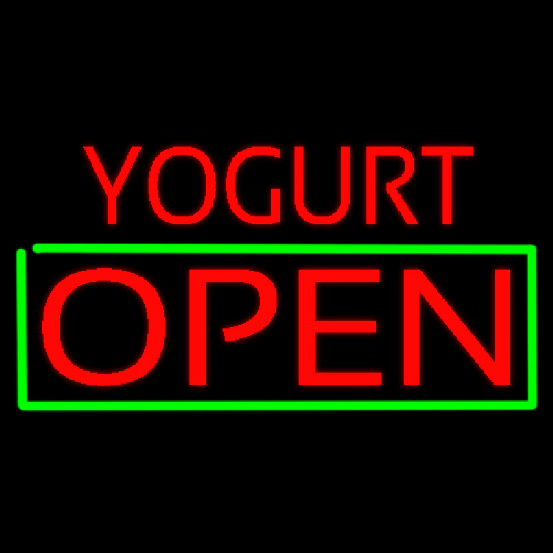 Yogurt Open Leuchtreklame