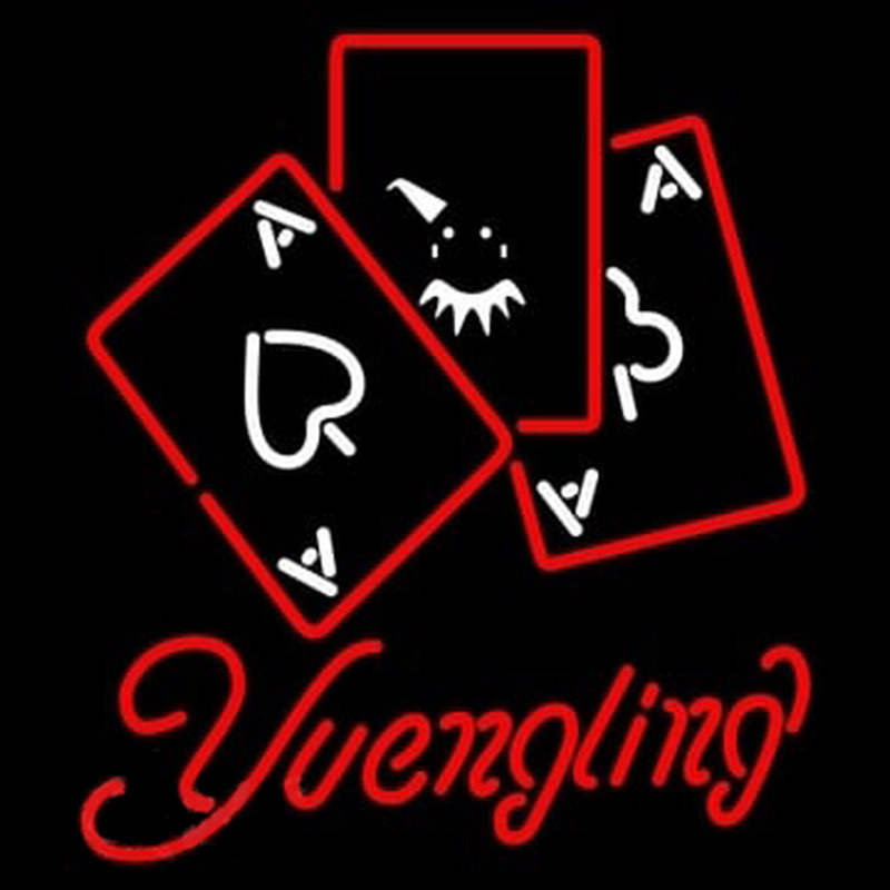 Yuengling Ace And Poker Leuchtreklame