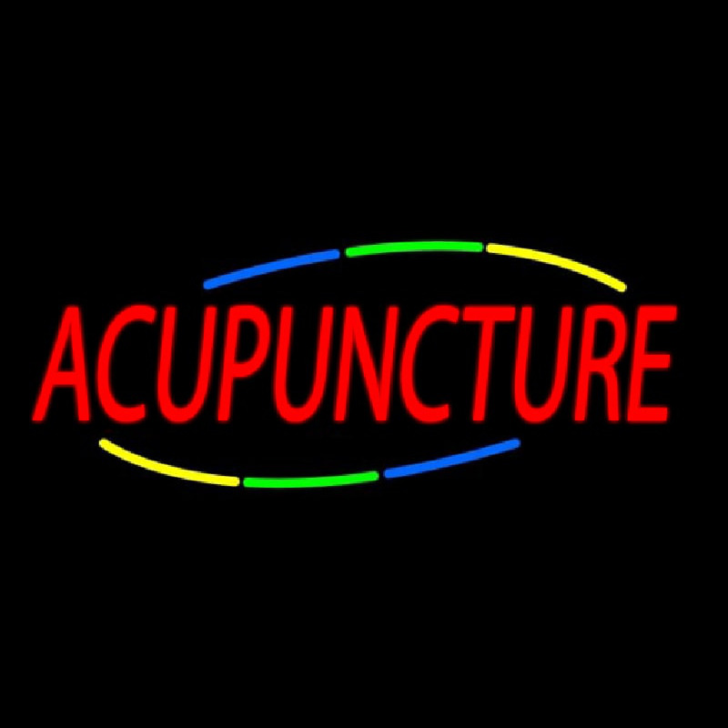 Deco Style Acupuncture Leuchtreklame