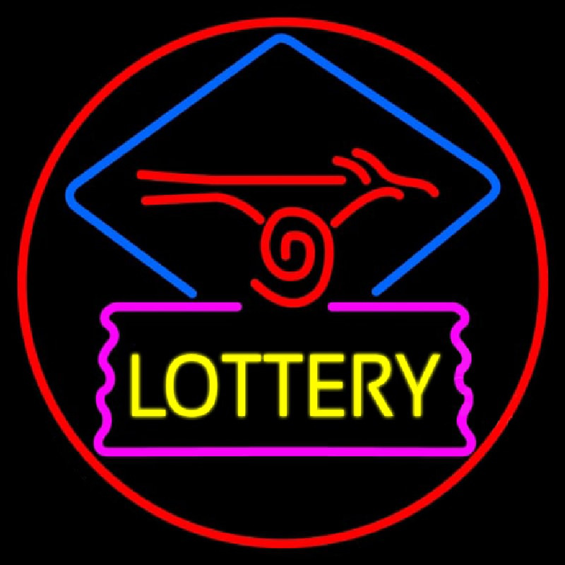 Lottery Logo Leuchtreklame