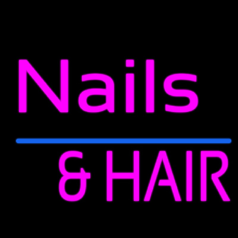 Nails And Hair Leuchtreklame