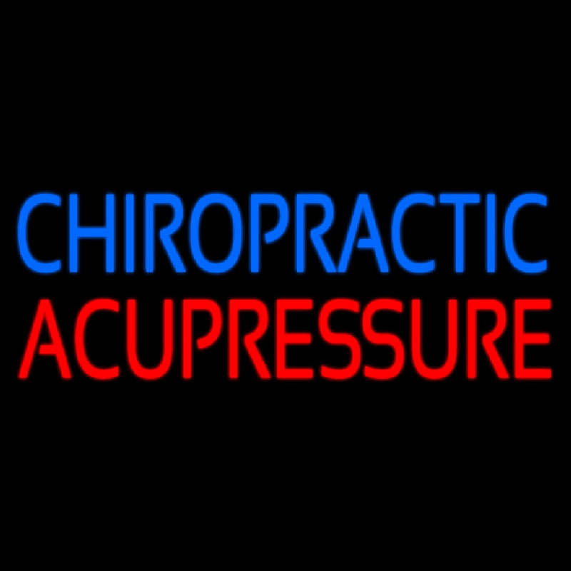 Chiropractic And Acupuncture Leuchtreklame