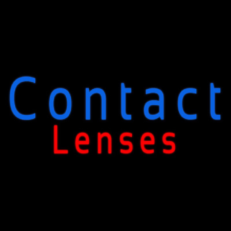 Contact Lenses Leuchtreklame