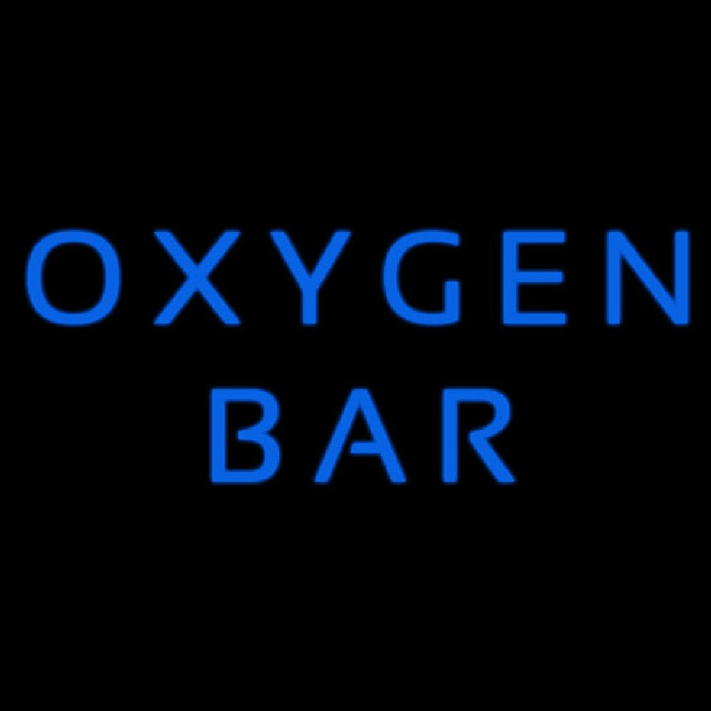 Blue O ygen Bar Leuchtreklame