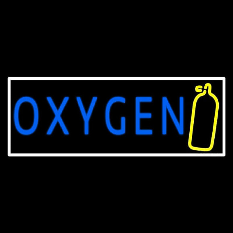 O ygen With Logo Leuchtreklame