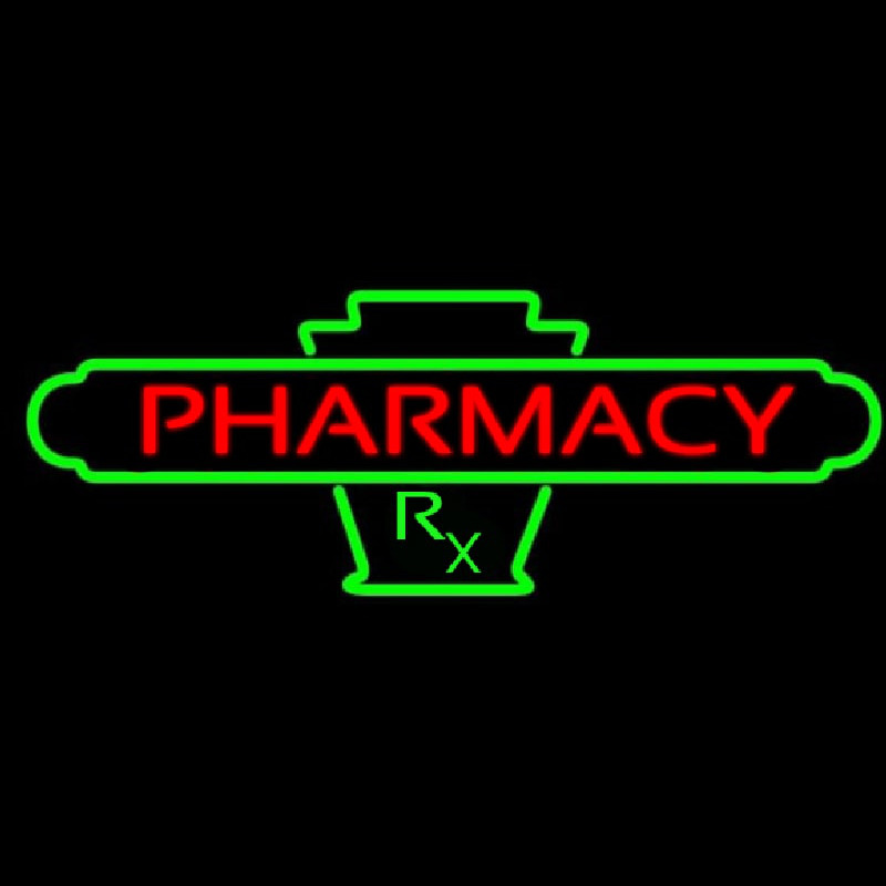 Red Pharmacy Leuchtreklame