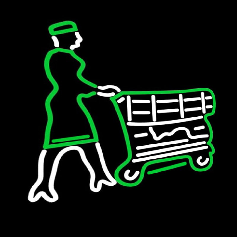 Grocery Logo Leuchtreklame