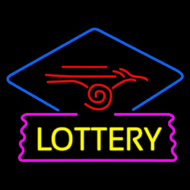 Lottery Logo Leuchtreklame