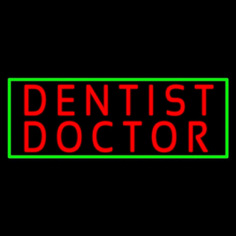 Dentist Doctor Leuchtreklame