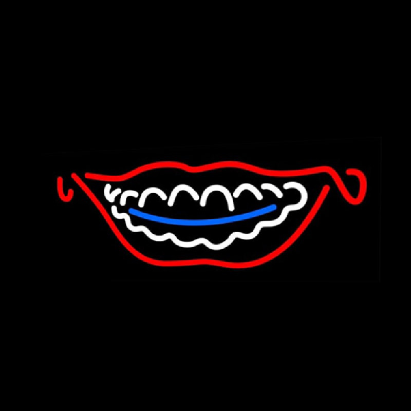 Braces Teeth Leuchtreklame