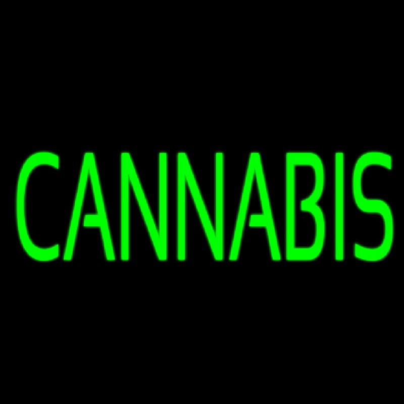 Cannabis Leuchtreklame