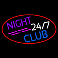 24 7 Night Club Leuchtreklame