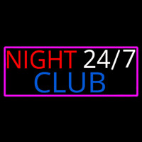 24 7 Night Club Leuchtreklame