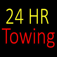 24 Hrs Towing Leuchtreklame