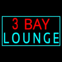 3 Bay Lounge Leuchtreklame