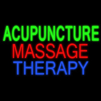 Acupuncture Massage Therapy Leuchtreklame