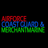 Air Force Coast Guard Merchant Marine Leuchtreklame