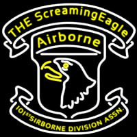 Airborne Division Screaming Eagle Leuchtreklame