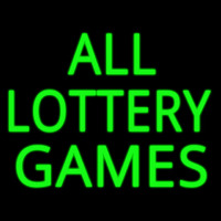All Lottery Games Leuchtreklame