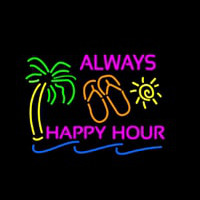 Always Happy Hour Leuchtreklame