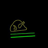 Animal 1 Logo Leuchtreklame