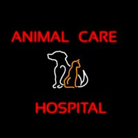 Animal Care Hospital Logo Leuchtreklame