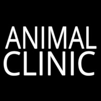 Animal Clinic Block Leuchtreklame