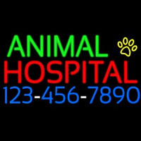 Animal Hospital With Phone Number Leuchtreklame