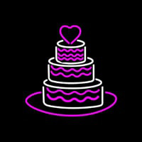 Anniversary Cake Leuchtreklame