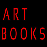 Art Books Leuchtreklame